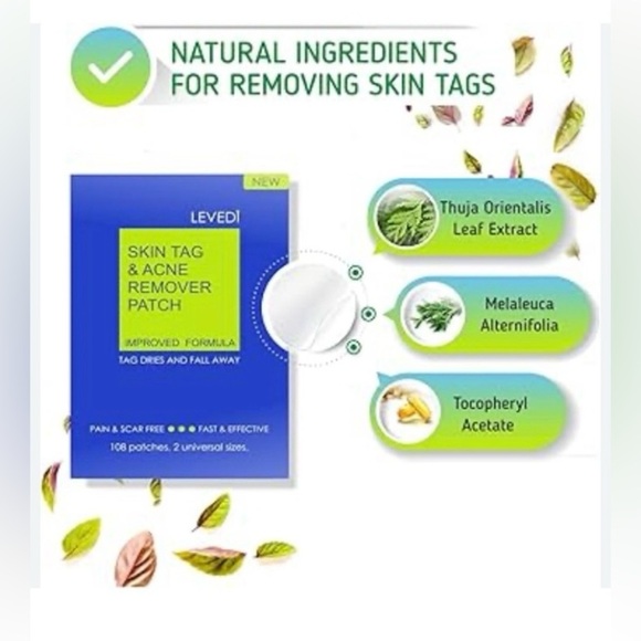 Levedi Skin Tag/Acne Remover Patches - Picture 1 of 4